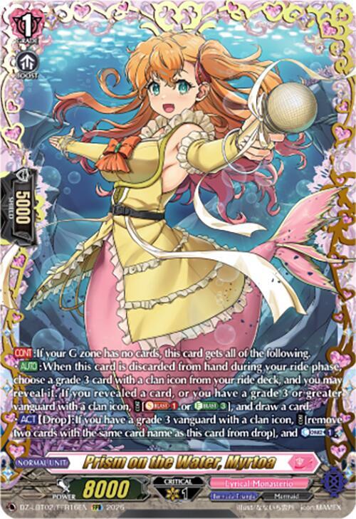 Prism on the Water, Myrtoa (FFR), DZ-LBT02: Lyrical Monasterio Season of Wonders DZ-LBT02/FFR16EN