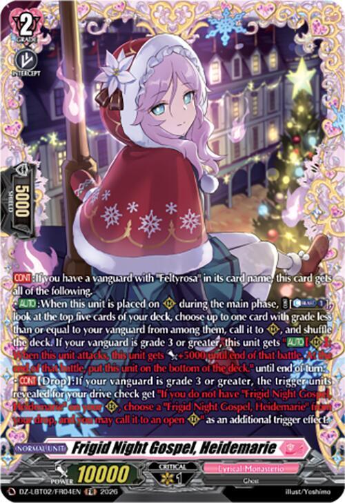 Frigid Night Gospel, Heidemarie (FR), DZ-LBT02: Lyrical Monasterio Season of Wonders DZ-LBT02/FR04EN