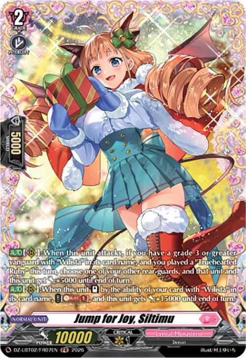 Jump for Joy, Siltimu (FR), DZ-LBT02: Lyrical Monasterio Season of Wonders DZ-LBT02/FR07EN