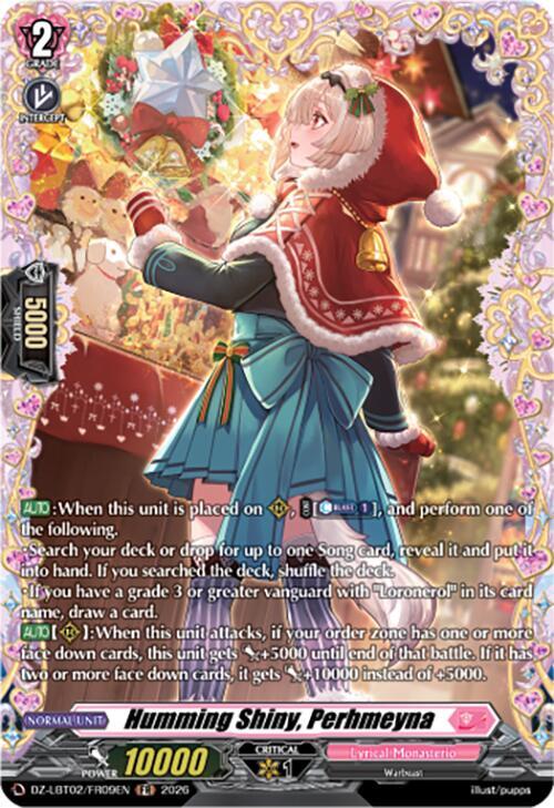 Humming Shiny, Perhmeyna (FR), DZ-LBT02: Lyrical Monasterio Season of Wonders DZ-LBT02/FR09EN