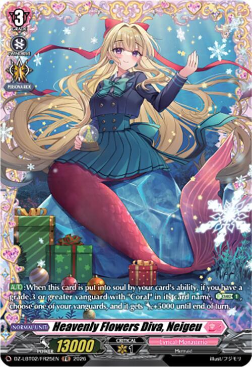 Heavenly Flowers Diva, Neigeu (FR), DZ-LBT02: Lyrical Monasterio Season of Wonders DZ-LBT02/FR25EN