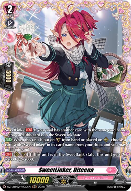 SweetLinker, Uiteena (FR), DZ-LBT02: Lyrical Monasterio Season of Wonders DZ-LBT02/FR30EN