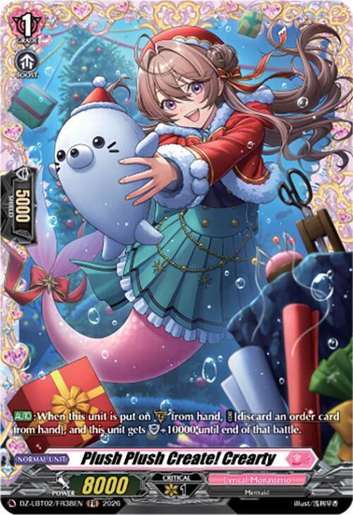 Plush Plush Create! Crearty (FR), DZ-LBT02: Lyrical Monasterio Season of Wonders DZ-LBT02/FR38EN