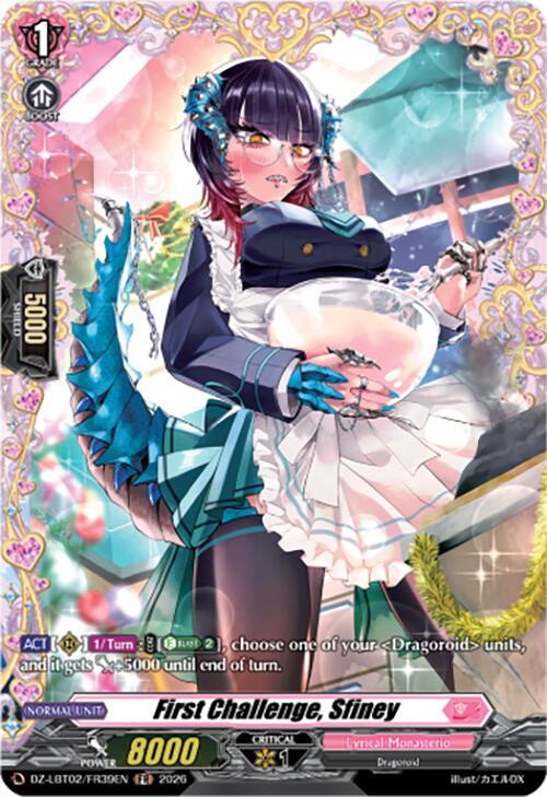 First Challenge, Sfiney (FR), DZ-LBT02: Lyrical Monasterio Season of Wonders DZ-LBT02/FR39EN