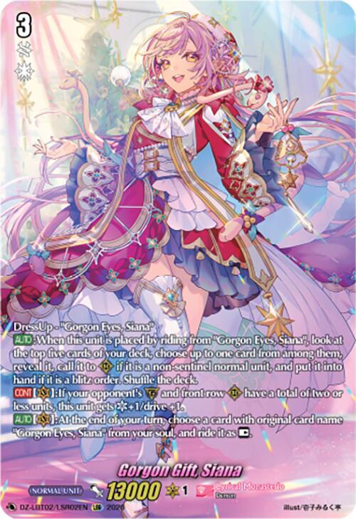 Gorgon Gift, Siana (LSR), DZ-LBT02: Lyrical Monasterio Season of Wonders DZ-LBT02/LSR02EN