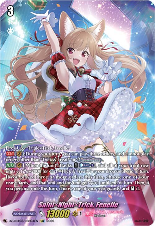 Sa!ntN!ghtTr!ck, Fenelle (LSR), DZ-LBT02: Lyrical Monasterio Season of Wonders DZ-LBT02/LSR04EN