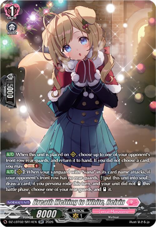 Breath Melting to White, Reirin (SR), DZ-LBT02: Lyrical Monasterio Season of Wonders DZ-LBT02/SR14EN