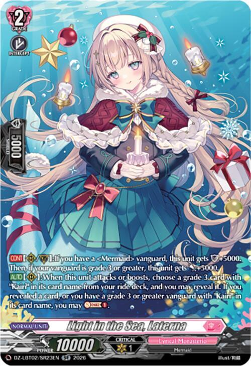 Light in the Sea, Laterna (SR), DZ-LBT02: Lyrical Monasterio Season of Wonders DZ-LBT02/SR23EN