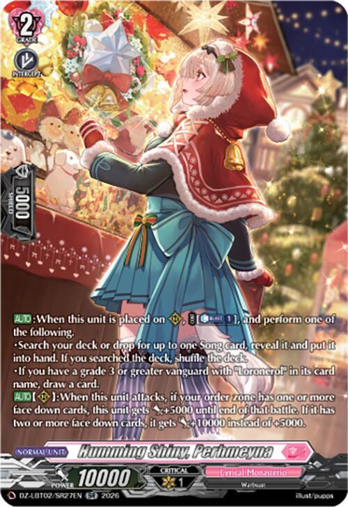 Humming Shiny, Perhmeyna (SR), DZ-LBT02: Lyrical Monasterio Season of Wonders DZ-LBT02/SR27EN