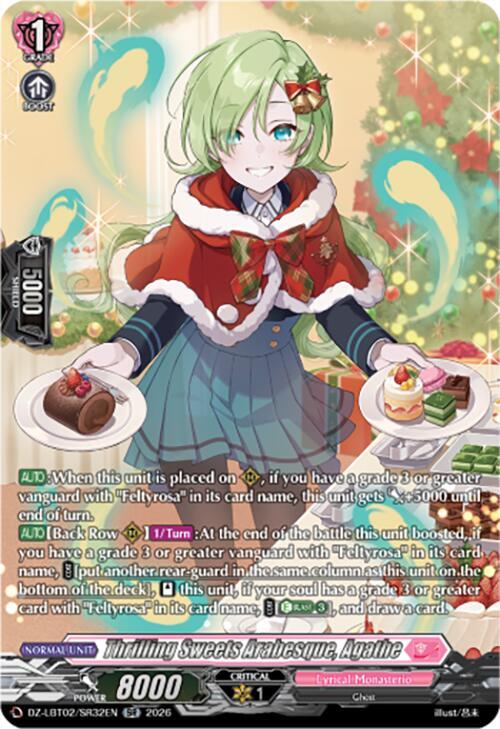 Thrilling Sweets Arabesque, Agathe (SR), DZ-LBT02: Lyrical Monasterio Season of Wonders DZ-LBT02/SR32EN