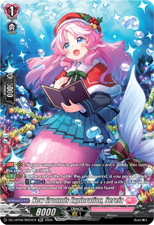 New Grounds Exploration, Sereia (SR), DZ-LBT02: Lyrical Monasterio Season of Wonders DZ-LBT02/SR34EN