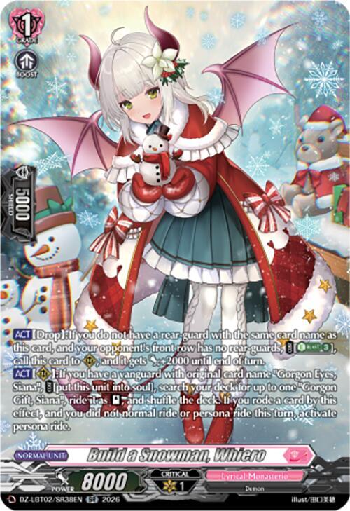 Build a Snowman, Whiero (SR), DZ-LBT02: Lyrical Monasterio Season of Wonders DZ-LBT02/SR38EN