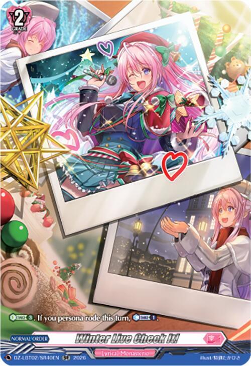 Winter Live Check It! (SR), DZ-LBT02: Lyrical Monasterio Season of Wonders DZ-LBT02/SR40EN