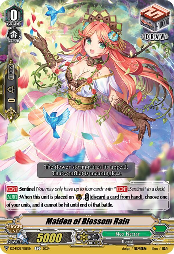 Maiden of Blossom Rain, DZ-PS03: Premium Deckset “Musketeer” DZ-PS03/015EN