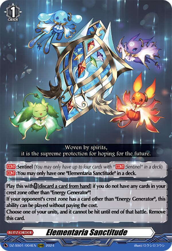 Elementaria Sanctitude, DZ-SS01: Festival Booster 2024 DZ-SS01/004EN