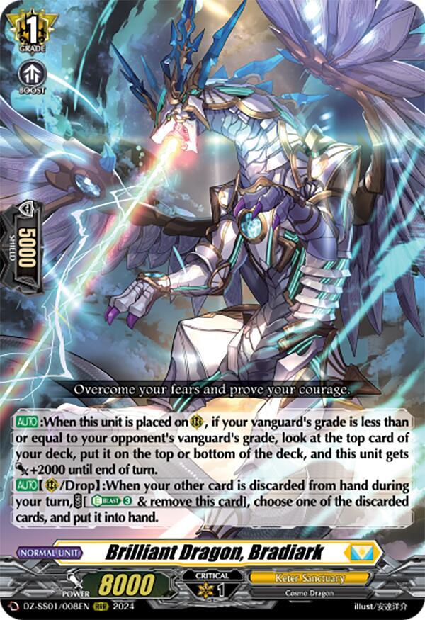 Brilliant Dragon, Bradiark, DZ-SS01: Festival Booster 2024 DZ-SS01/008EN