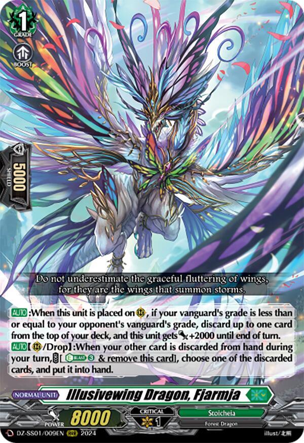 Illusivewing Dragon, Fjarmja, DZ-SS01: Festival Booster 2024 DZ-SS01/009EN