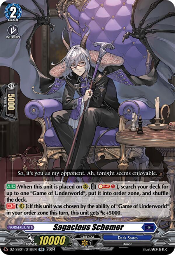 Sagacious Schemer, DZ-SS01: Festival Booster 2024 DZ-SS01/018EN