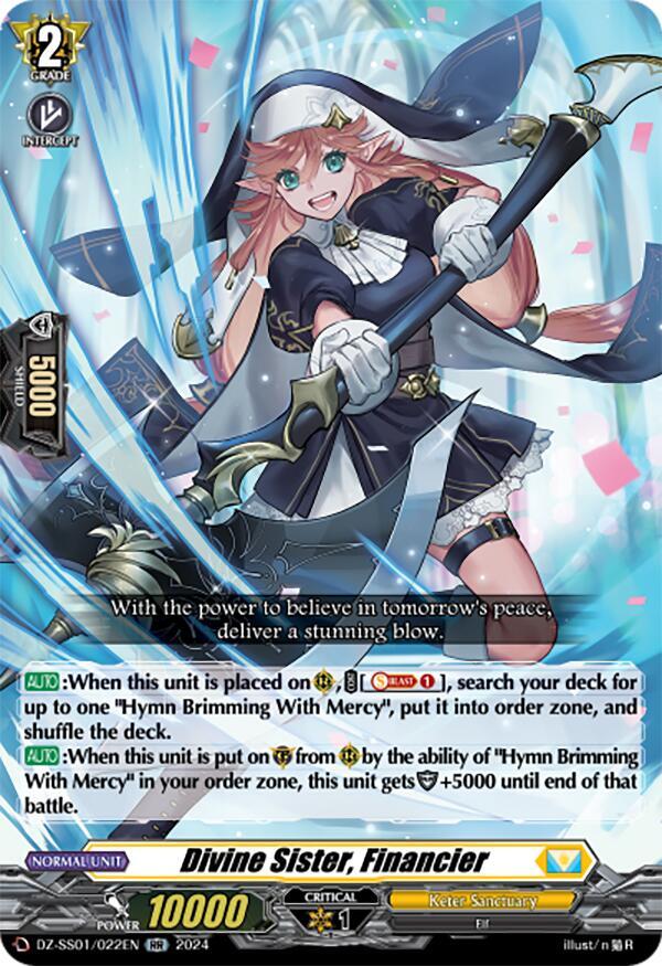 Divine Sister, Financier, DZ-SS01: Festival Booster 2024 DZ-SS01/022EN