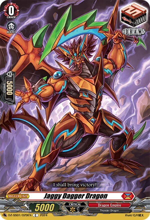 Jaggy Dagger Dragon, DZ-SS01: Festival Booster 2024 DZ-SS01/029EN