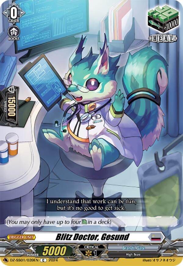 Blitz Doctor, Gesund, DZ-SS01: Festival Booster 2024 DZ-SS01/039EN