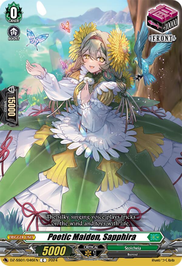 Poetic Maiden, Sapphira, DZ-SS01: Festival Booster 2024 DZ-SS01/046EN