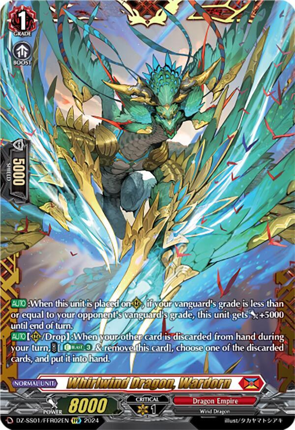 Whirlwind Dragon, Wardorn (FFR), DZ-SS01: Festival Booster 2024 DZ-SS01/FFR02EN