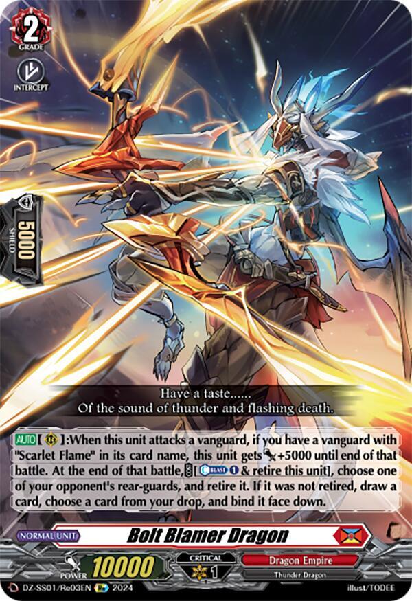 Bolt Blamer Dragon, DZ-SS01: Festival Booster 2024 DZ-SS01/Re03EN