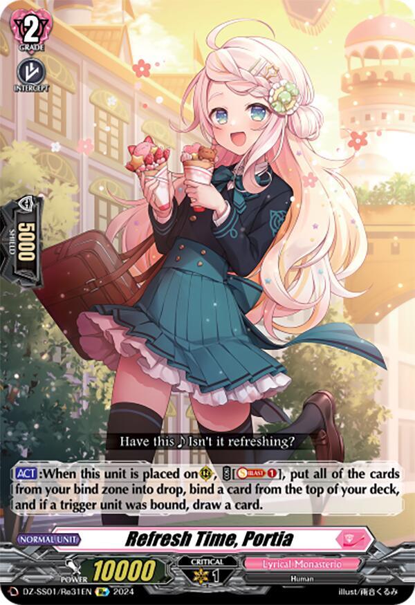 Refresh Time, Portia, DZ-SS01: Festival Booster 2024 DZ-SS01/Re31EN