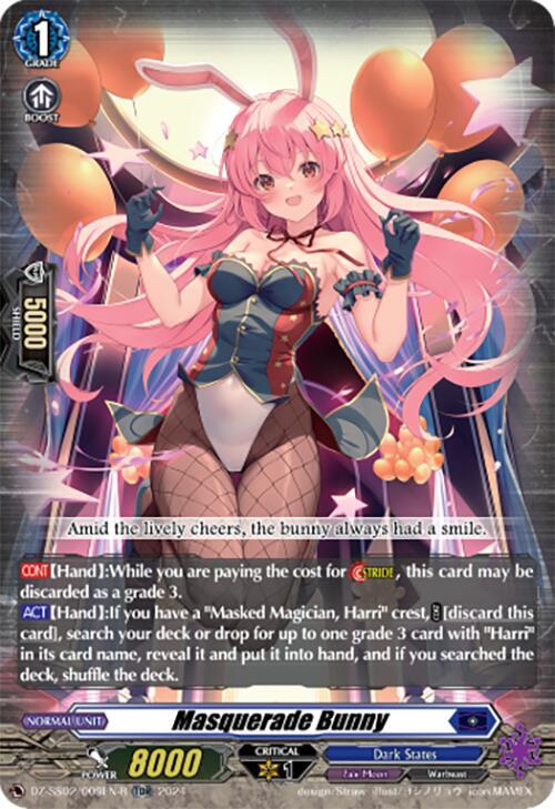 Masquerade Bunny (TDR), DZ-SS02: Stride Deckset -Harri- DZ-SS02/009EN-R