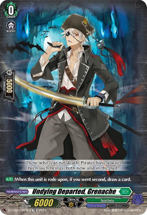 Undying Departed, Grenache, DZ-SS03: Stride Deckset -Nightrose- DZ-SS03/004EN