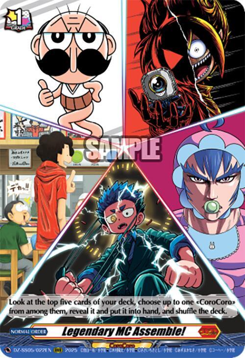 Legendary MC Assemble!, DZ-SS05: CoroCoro Start Deck Pack DZ-SS05/022EN