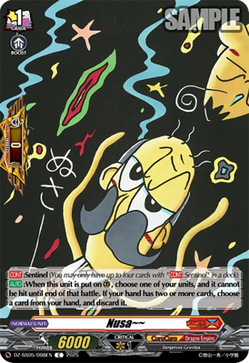 Nusa~~, DZ-SS05: CoroCoro Start Deck Pack DZ-SS05/098EN