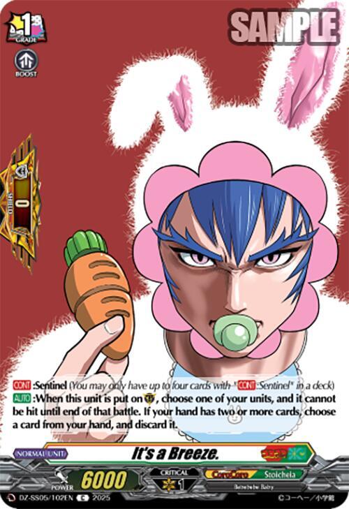 It's a Breeze., DZ-SS05: CoroCoro Start Deck Pack DZ-SS05/102EN