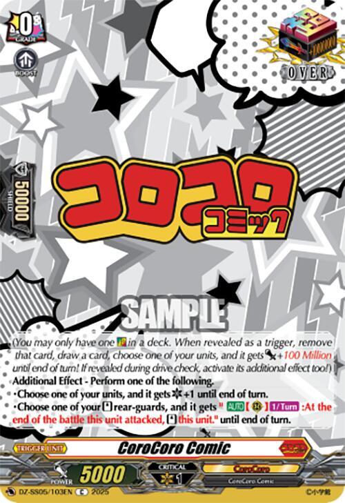 CoroCoro Comic, DZ-SS05: CoroCoro Start Deck Pack DZ-SS05/103EN