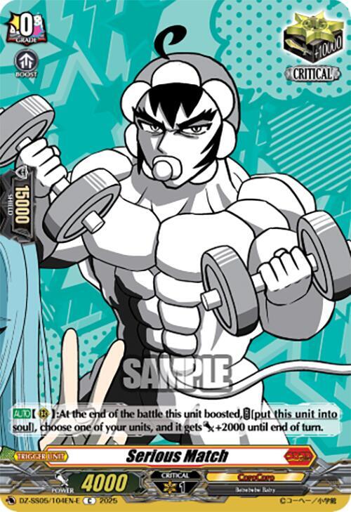 Serious Match (E), DZ-SS05: CoroCoro Start Deck Pack DZ-SS05/104EN-E