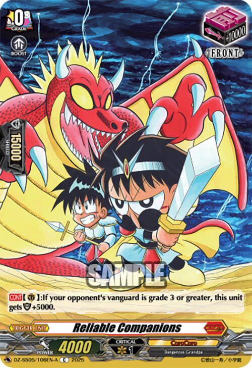 Reliable Companions (A), DZ-SS05: CoroCoro Start Deck Pack DZ-SS05/106EN-A