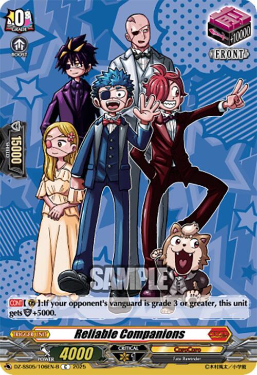 Reliable Companions (B), DZ-SS05: CoroCoro Start Deck Pack DZ-SS05/106EN-B