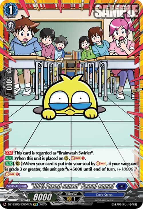 "100% Pascal-sensei" Pascal-sensei (CR), DZ-SS05: CoroCoro Start Deck Pack DZ-SS05/CR04EN