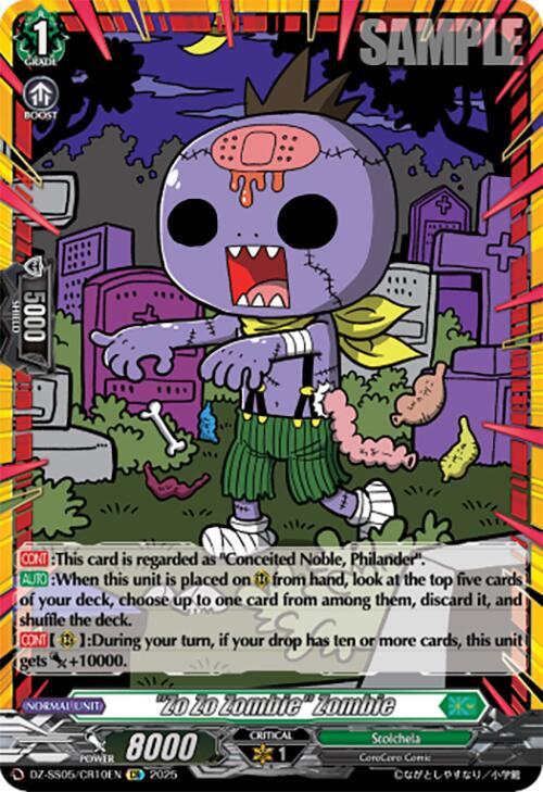 "Zo Zo Zombie" Zombie (CR), DZ-SS05: CoroCoro Start Deck Pack DZ-SS05/CR10EN
