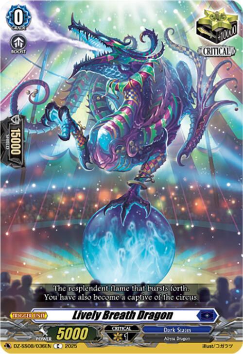 Lively Breath Dragon, DZ-SS08: Festival Booster 2025 DZ-SS08/036EN