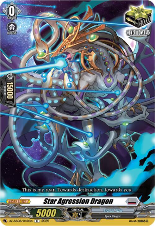 Star Agression Dragon, DZ-SS08: Festival Booster 2025 DZ-SS08/040EN
