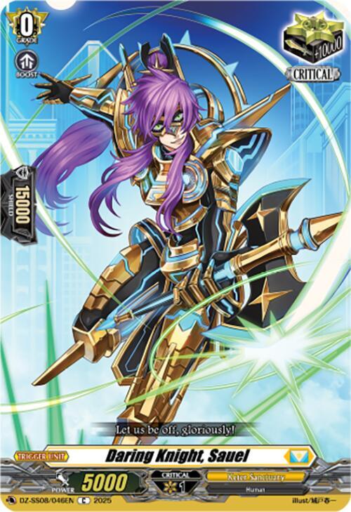 Daring Knight, Sauel, DZ-SS08: Festival Booster 2025 DZ-SS08/046EN