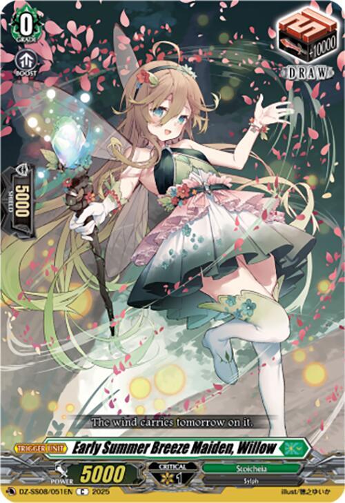 Early Summer Breeze Maiden, Willow, DZ-SS08: Festival Booster 2025 DZ-SS08/051EN