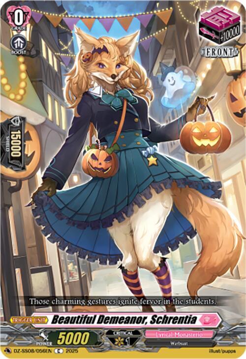 Beautiful Demeanor, Schrentia, DZ-SS08: Festival Booster 2025 DZ-SS08/056EN