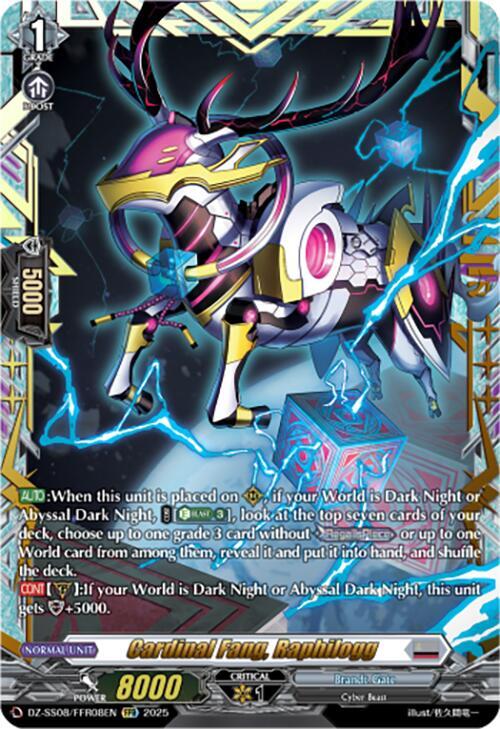 Cardinal Fang, Raphilogg (FFR), DZ-SS08: Festival Booster 2025 DZ-SS08/FFR08EN