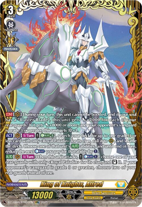 King of Knights, Alfred (FFR), DZ-SS08: Festival Booster 2025 DZ-SS08/FFR10EN