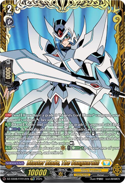 Blaster Blade, The Vanguard!!! (FFR), DZ-SS08: Festival Booster 2025 DZ-SS08/FFR12EN