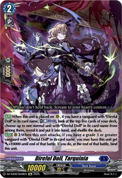 Direful Doll, Tarquinia, DZ-SS08: Festival Booster 2025 DZ-SS08/Re08EN