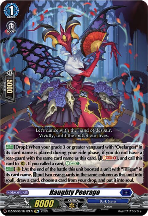 Haughty Peerage, DZ-SS08: Festival Booster 2025 DZ-SS08/Re12EN
